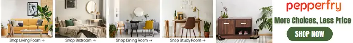 Online Furniture Shopping Store: Shop Online in India for Furniture, Home Décor, Homeware Products only at Pepperfry.com