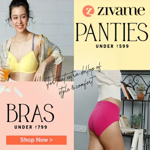 ZIVAME -Shop Online For Panties, Bras, Nightwear, Sportswear, Shapewear and More...