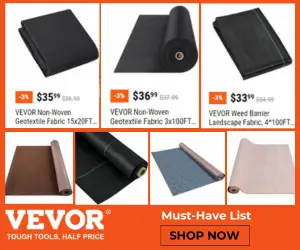 Vevor® - Tough Rools, Half price