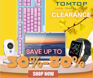 Tomtop: Month End Big Price Drop Sale Under $29.9