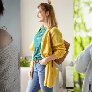 How to wear and look stylish with cardigan?