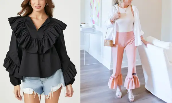 What Fashion is Trending Right Now - Oversized ruffles