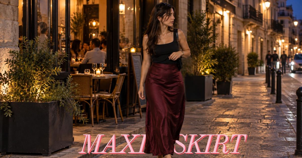 How to Wear a Maxi Skirt in Any Season (Without Tripping or Getting Lost in Fabric)